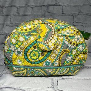 Vera Bradley Pocket Travel Cosmetic Bag | Lemon Parfait Retired Print
